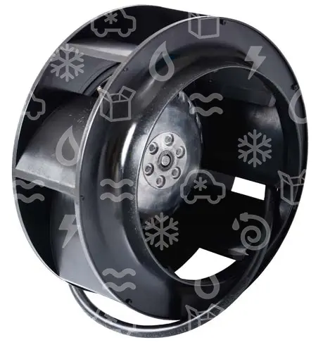 ventilátor radiální EBM PAPST, 133 mm, R2E133-BH66-05